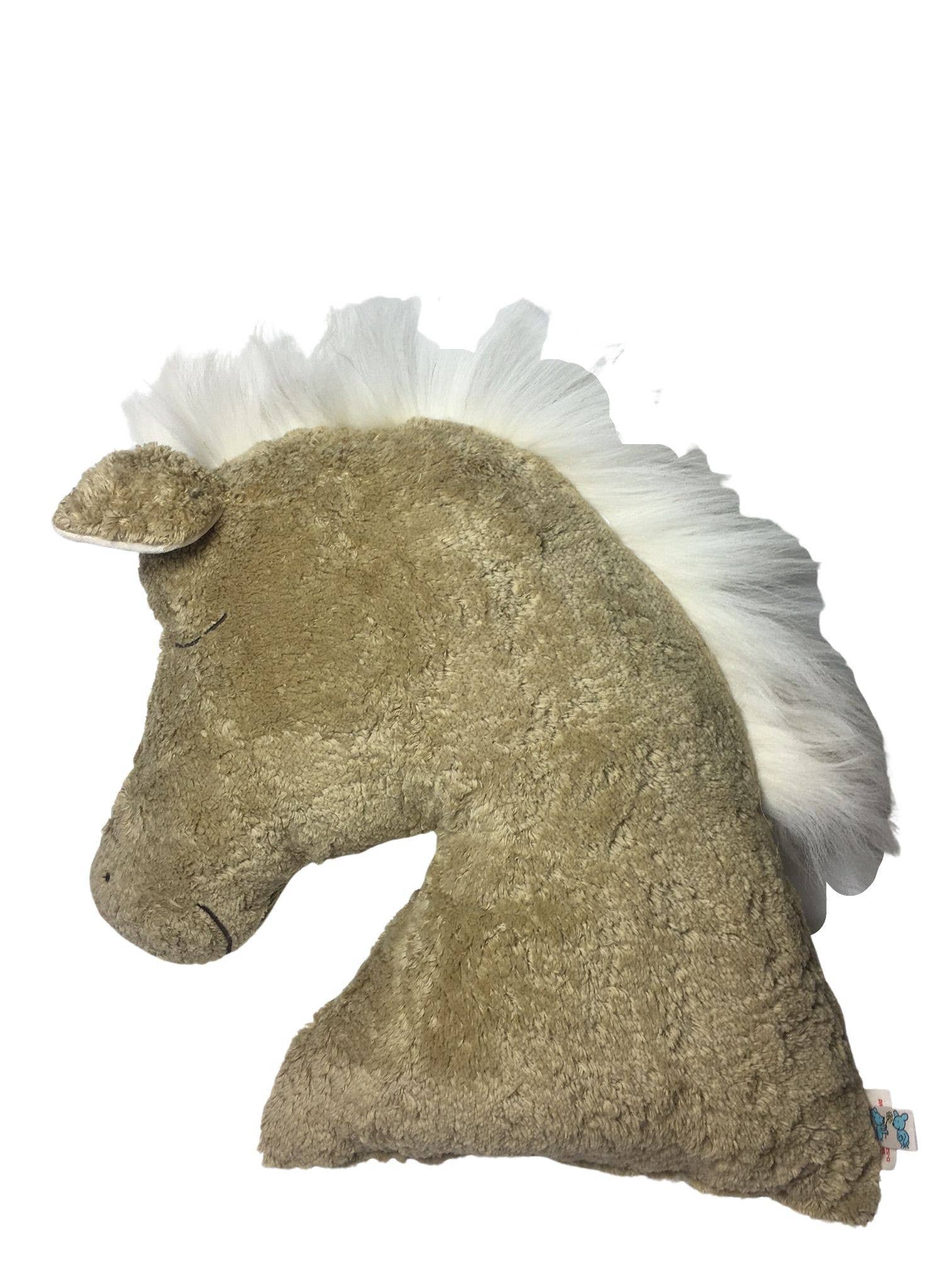 Pat & Patty - Wholesale Pillow/Cushion - Kids & Baby - Organic eco children's pillow horse head “cinnamon star” /KUZI-110