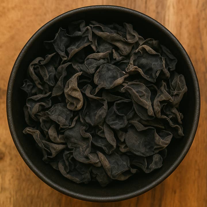 LA Herb - Wholesale Dried/Dehydrated Vegetables - Black Fungus / Wood Ear Mushroom Whole (Auricularia Auricula-Judae)