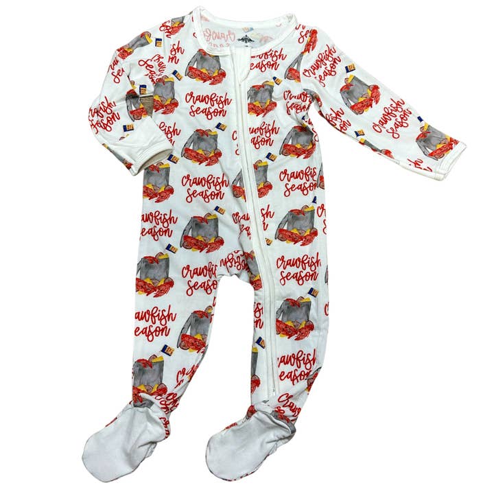 Belle Cher - Wholesale Jumpsuit - Baby - Crawfish Season Romper