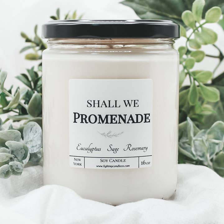 "Shall We Promenade" - Bridgerton Inspired Candle for wholesale by Light My Candle Co