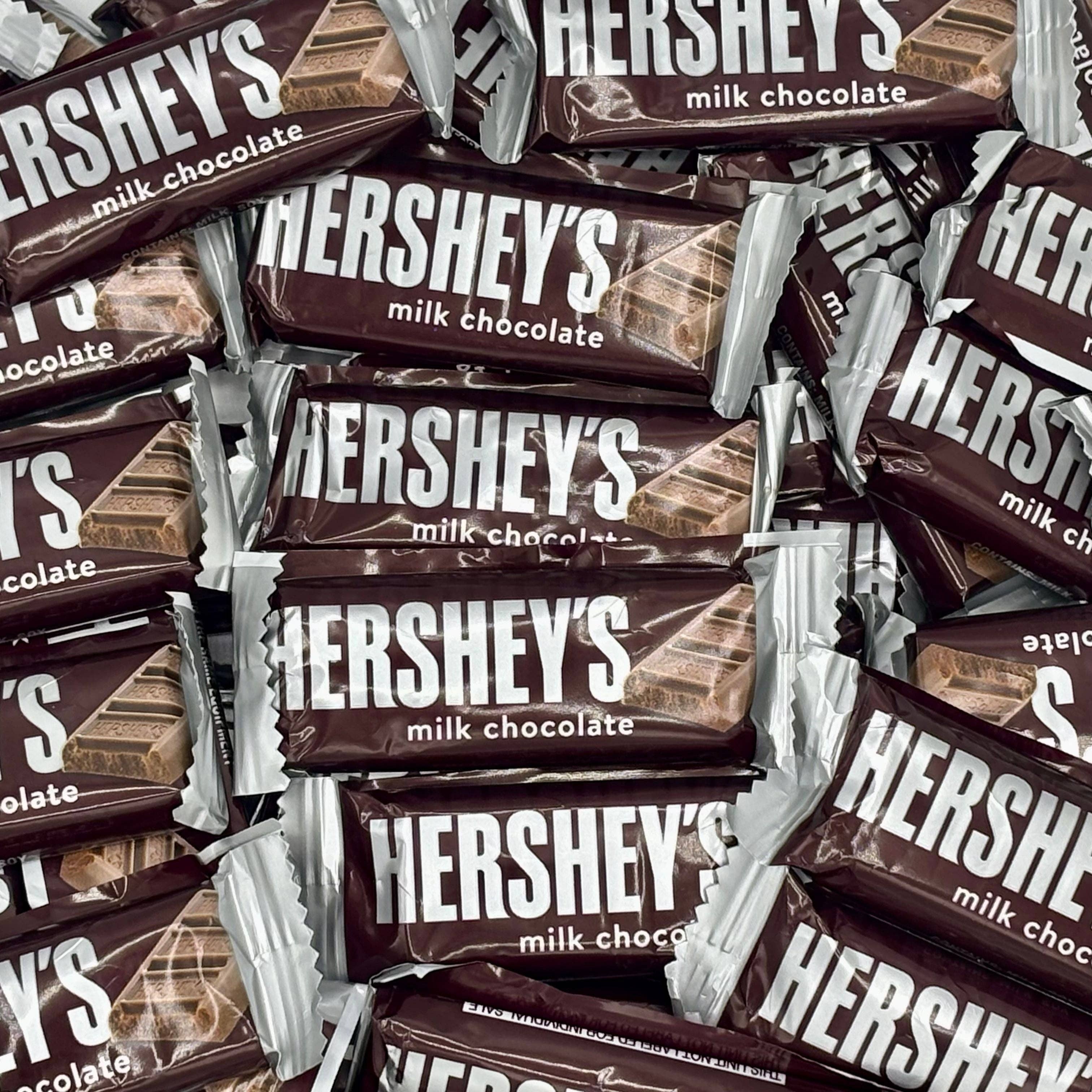 Candy In Bulk - Vente Barre chocolatée - Chocolat au lait Hershey's - Taille collation, sac économique en vrac2