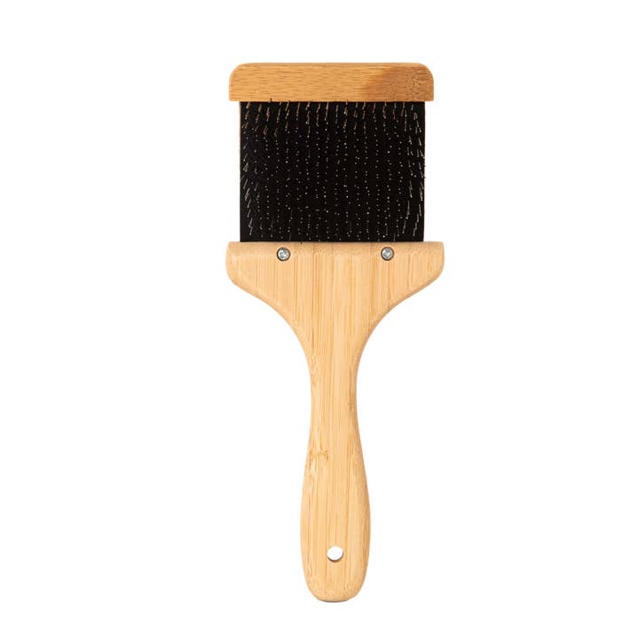 Brush With Bamboo – wholesale Pet brush – Cat/dog – Bamboo Flexible Slicker Pet Brush