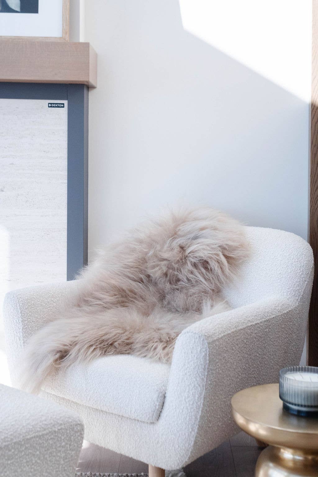 Black Sheep (White Light) - Vendita all'ingrosso Tappeto - Tappeto in pelle di pecora islandese nuda10