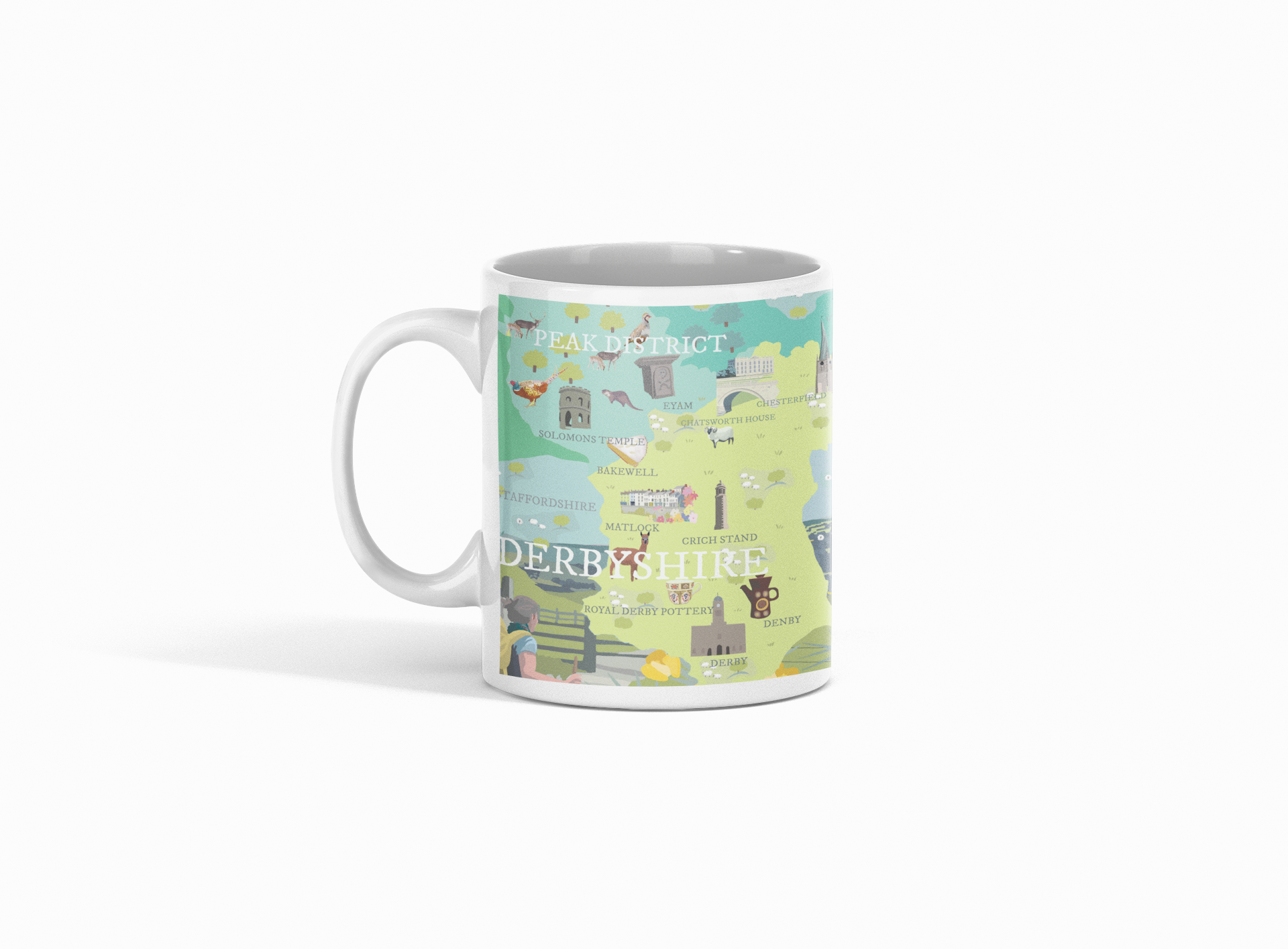 Betty Boyns Designs – wholesale Coffee mug – ILLUSTRATED MAP MUGS10