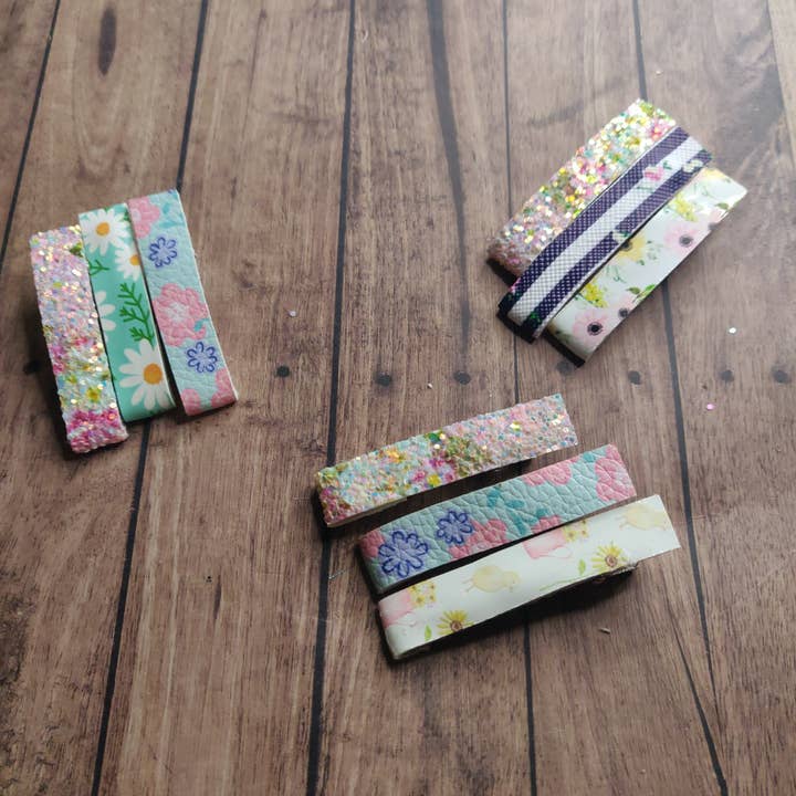 Clip con frange floreali per la vendita all'ingrosso da parte di 3d beauty brand