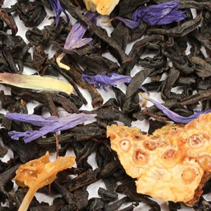 The Grateful Tea Co - Wholesale Loose Tea - Earl Grey Vanilla Creme & Lavender Loose-Leaf, (4 Sizes)