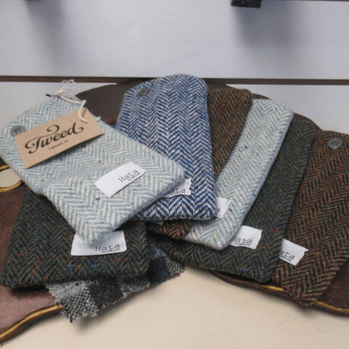 Donegal Tweed brilleetuier for engroshandel hos Hata Donegal