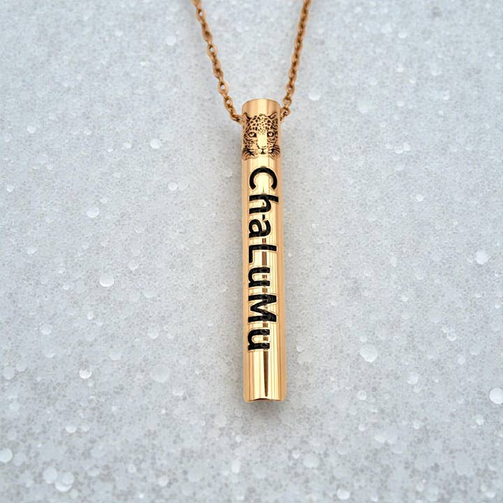 ChaLuMu Rose Noir Breathing Necklace for wholesale by ChaLuMu