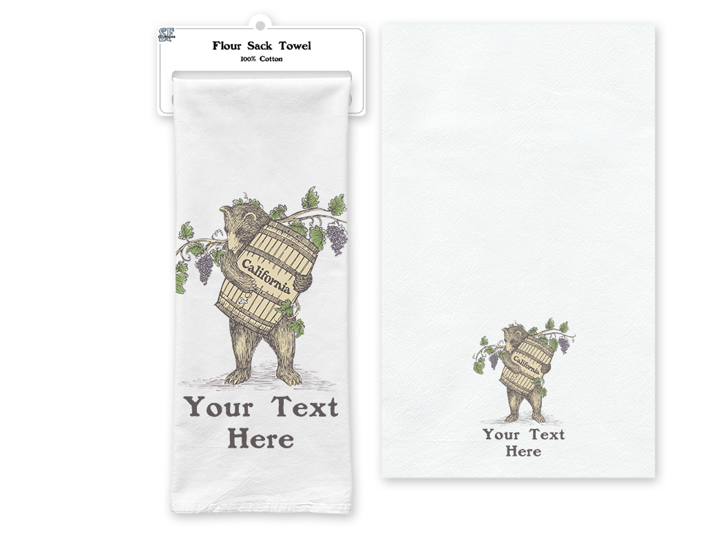 SF Mercantile - Wholesale Tea Towel - Customizable Flour Sack Tea Towel 22" x 36"10