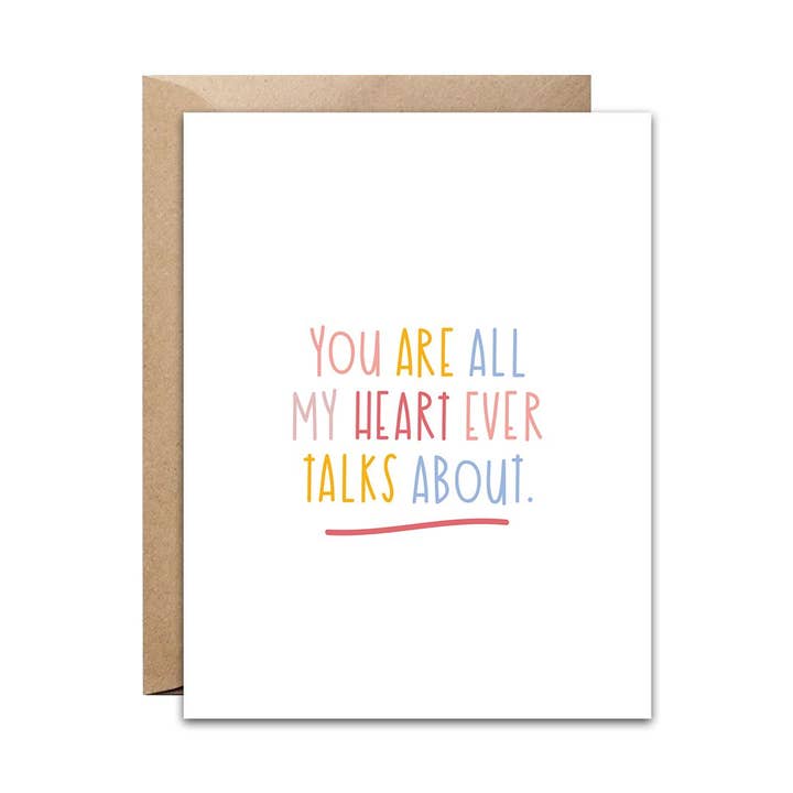 Biglietto My Heart per la vendita all'ingrosso da parte di pixel paper hearts