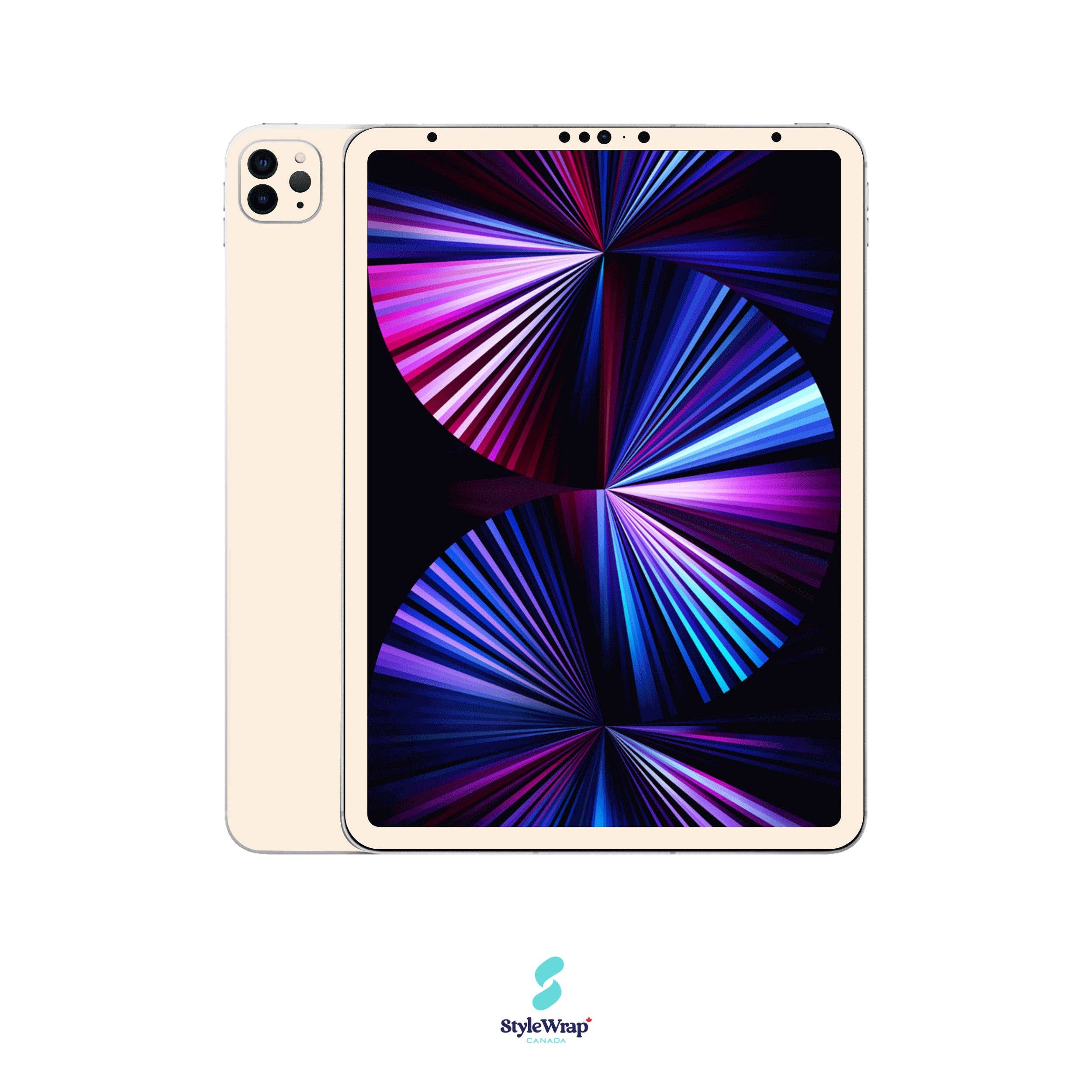 StyleWrap – wholesale Fodral för bärbar dator och surfplatta - Unisex – iPad - Kräm3