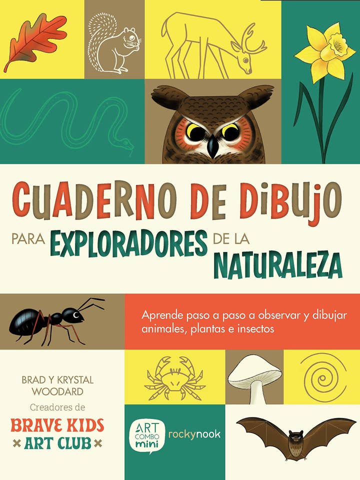 Cuaderno de Dibujo Para Exploradores de la Naturaleza for wholesale by Rocky Nook