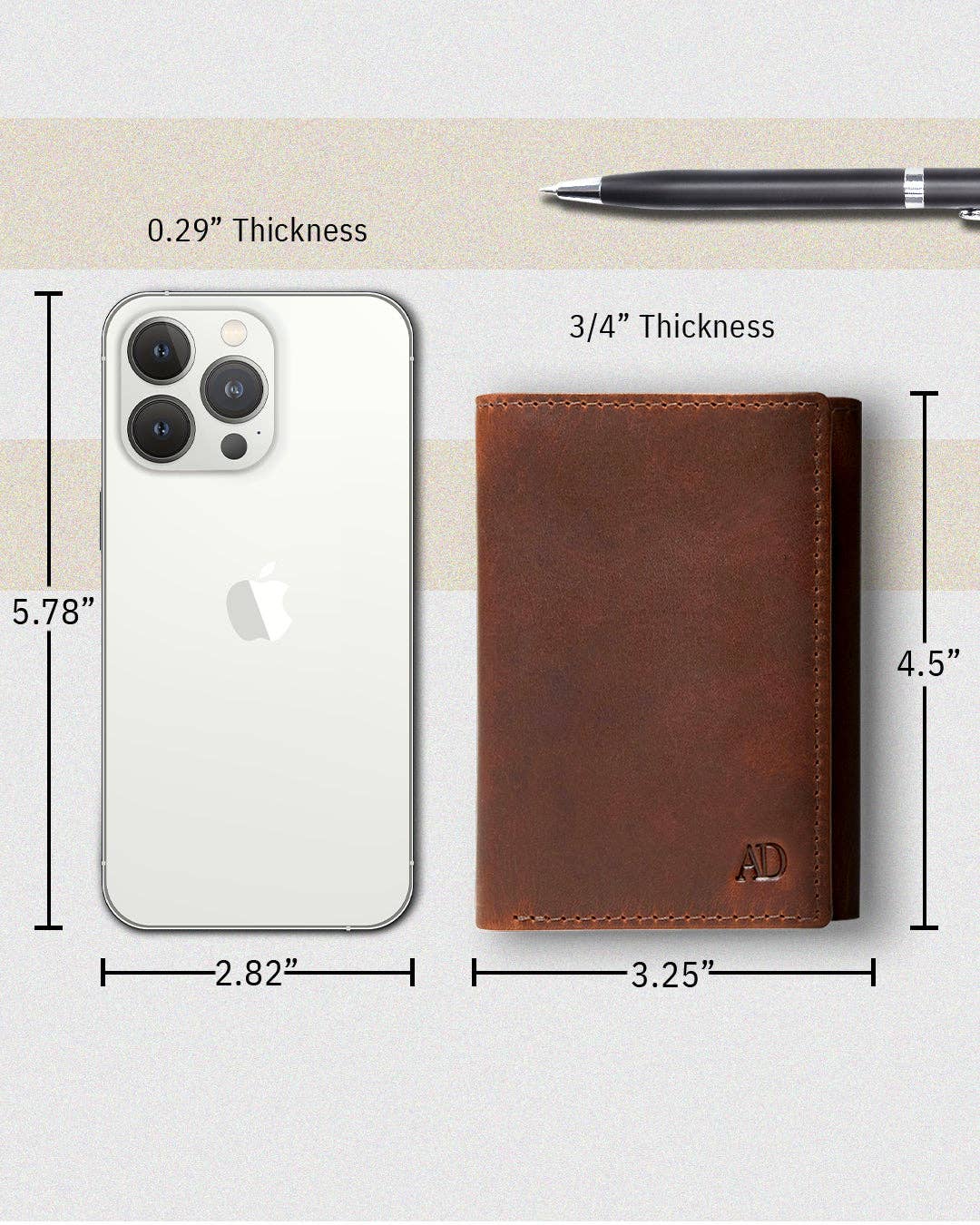 Access Denied Accessories - Wholesale Wallet - Men's - Trifold Wallets for Men Slim RFID Blocking Wallet Gifts Man18