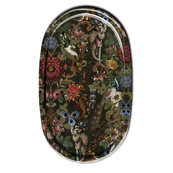 Voglio Bene - Wholesale Decorative Tray - JUNGLE TRAY 55X33CM