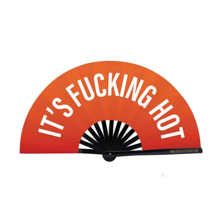 It's Fucking Hot XL Fan for wholesale by Fantastico Fans