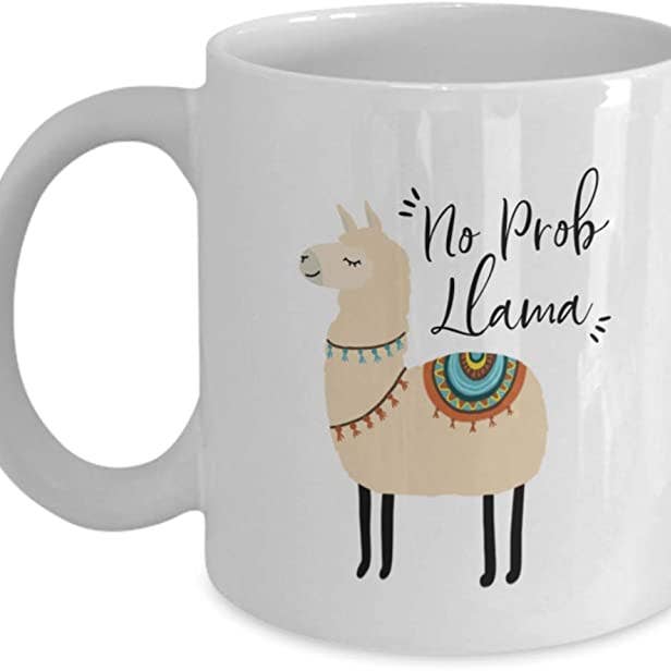 CustomHappy - Wholesale Coffee Mug - Lama Coffee Mug, No Prob Lama, Lama Gifts