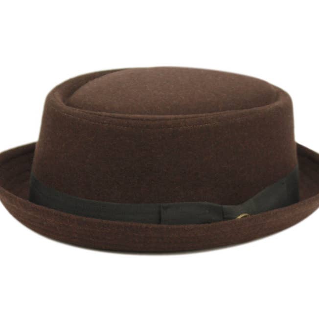 Epoch hats - Wholesale Fedora - Unisex - Wool Blend Pork Pie Fedora Hat