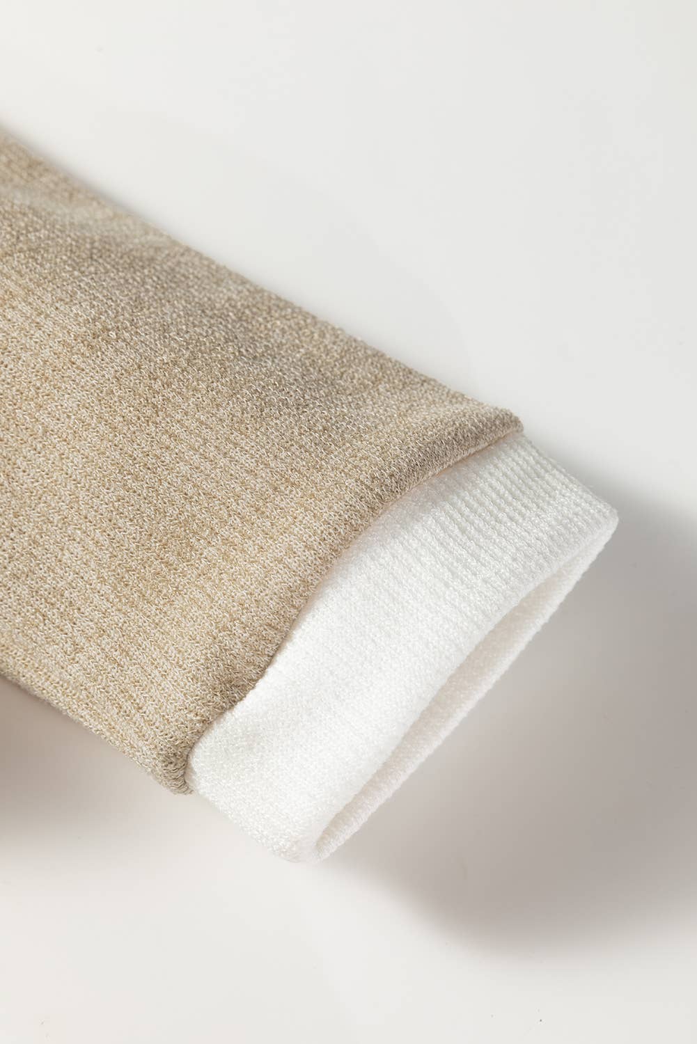 66DISCO - Wholesale Knit Top - Women's - 66Contrast Trim Knitted Drop Shoulder Plus Size Top (S-XL)9