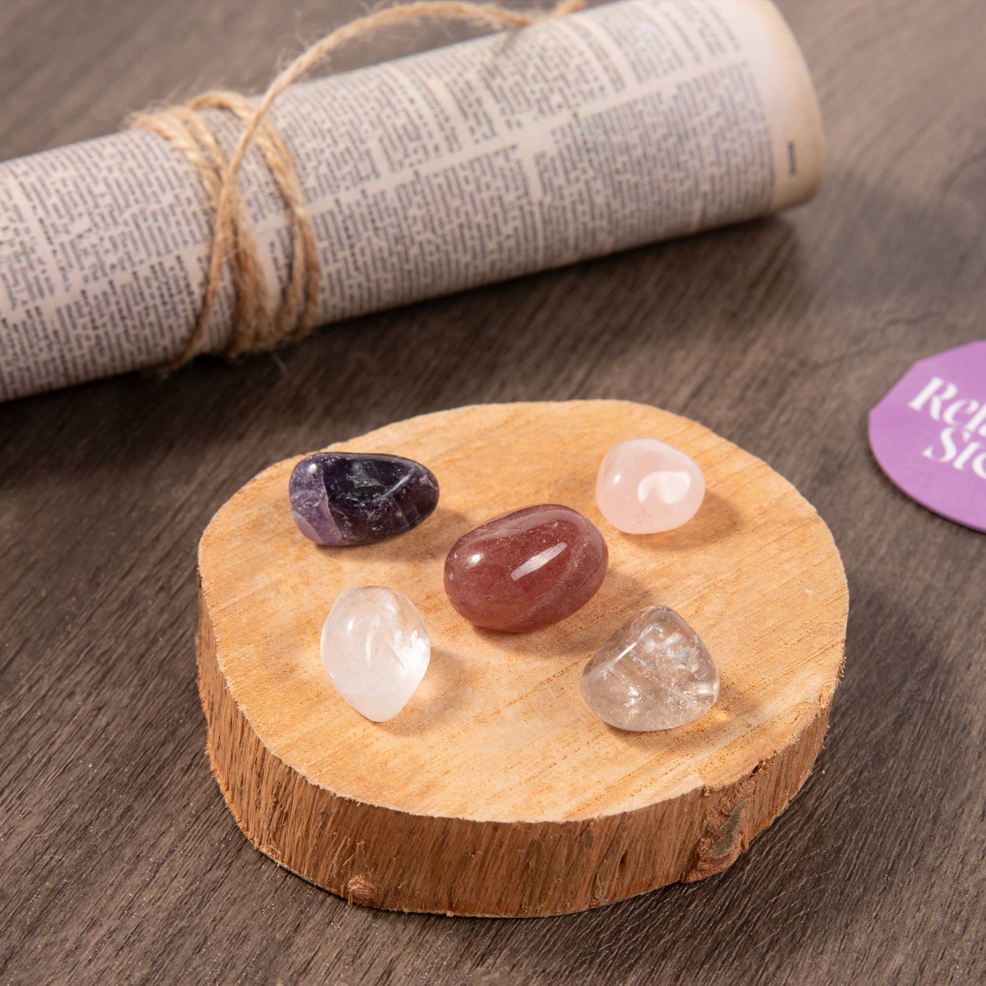 Myga - Wholesale Spiritual Stone/Crystal - Myga Wellbeing Crystal Collection - Display 24 Units43