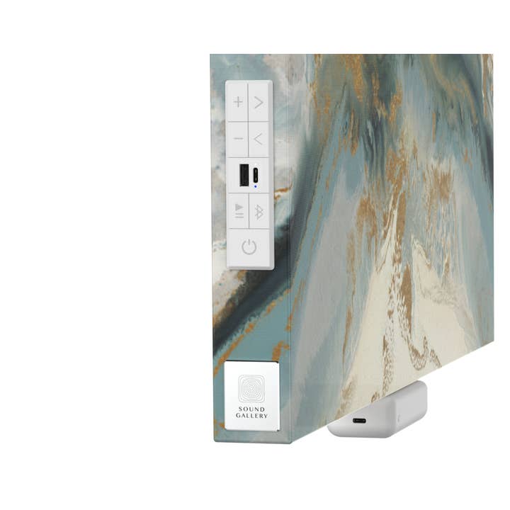 Sound Gallery – Großhandel Lautsprecher – Sound Gallery Bluetooth Leinwand-Wandbild mit Lautsprecher 61x61 cm1
