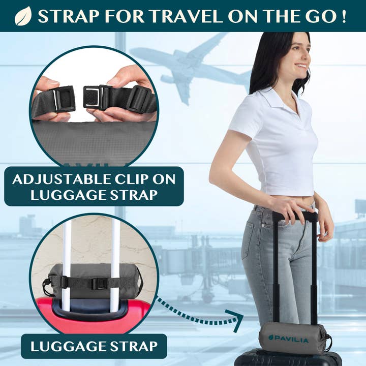 Pavilia - Wholesale Travel Blanket - Compact Travel Blanket with Bag30