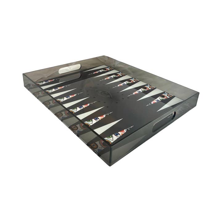 Maven Home - Wholesale Board Game - Game, Backgammon Tray - Evil Eye1