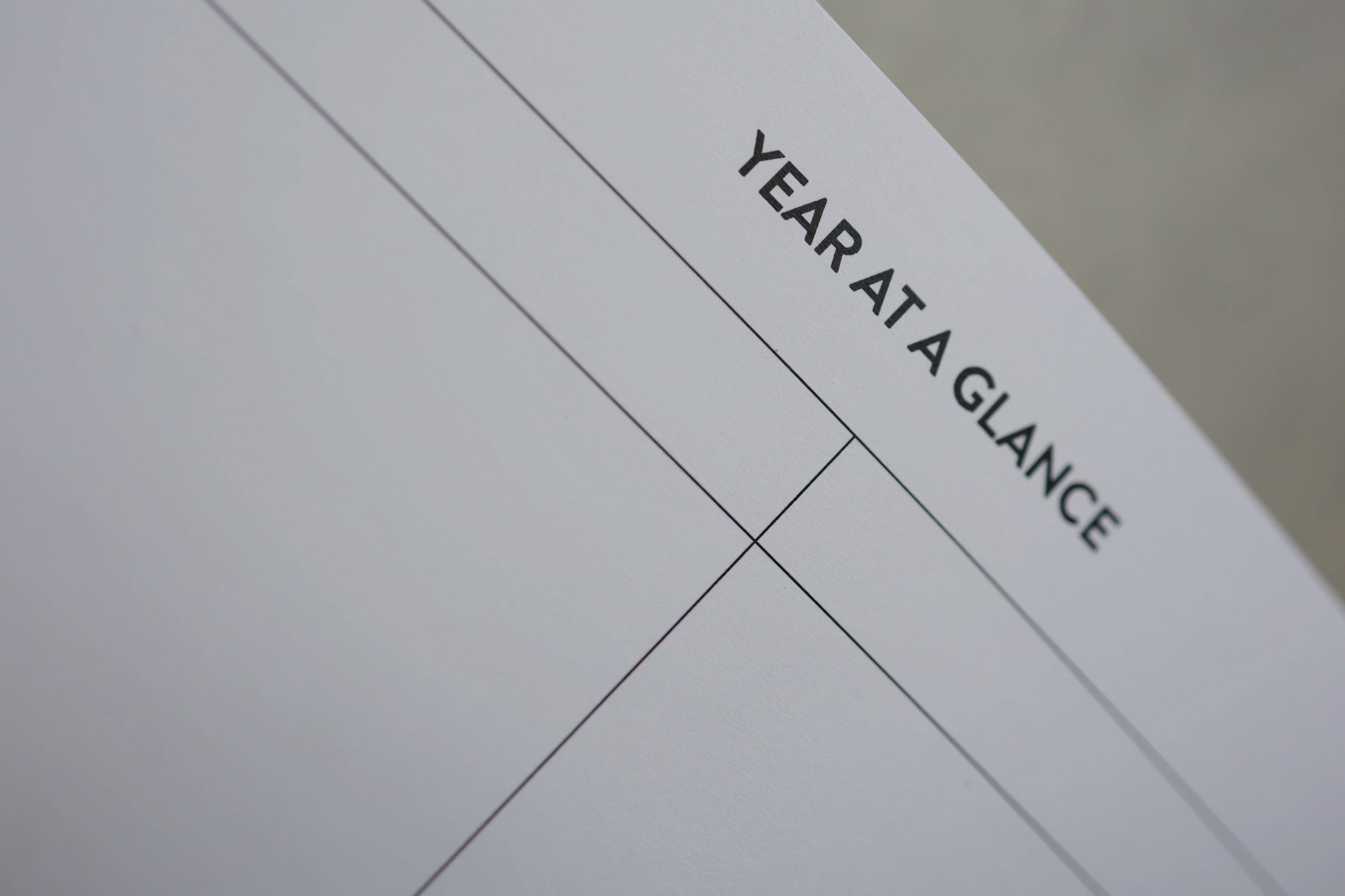 Rad & Happy - Wholesale Planner - 8x10 Undated Planner - Stars Edition12