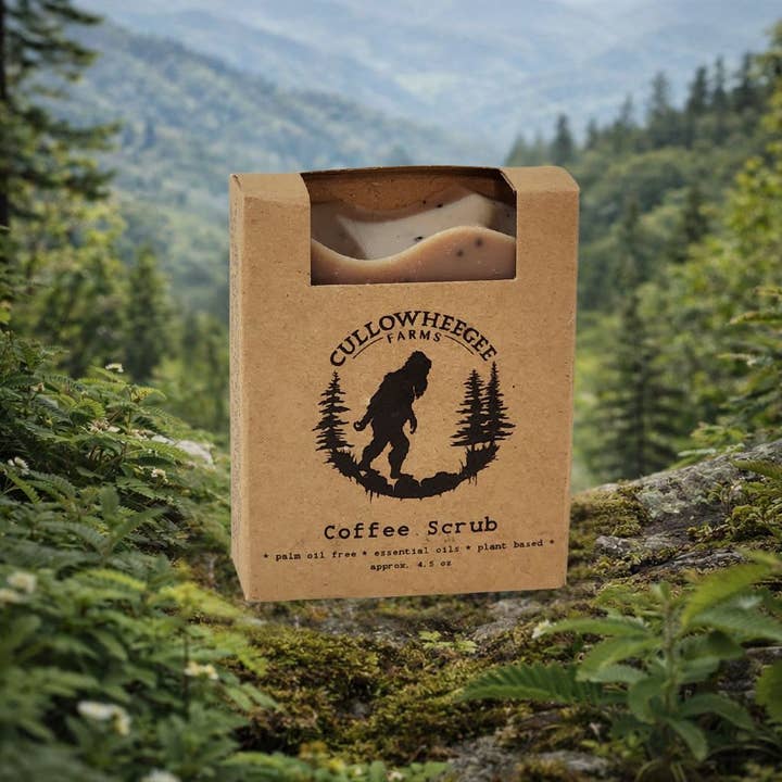 Kaffeskrub - Eksfolierende Naturlig Kropssæbe for engroshandel hos Cullowheegee Farms