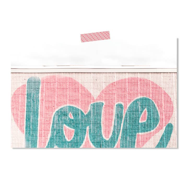 Dorm Decor Wall Art Pink & Blue Love Poster Girls Room for wholesale by 527 Photo