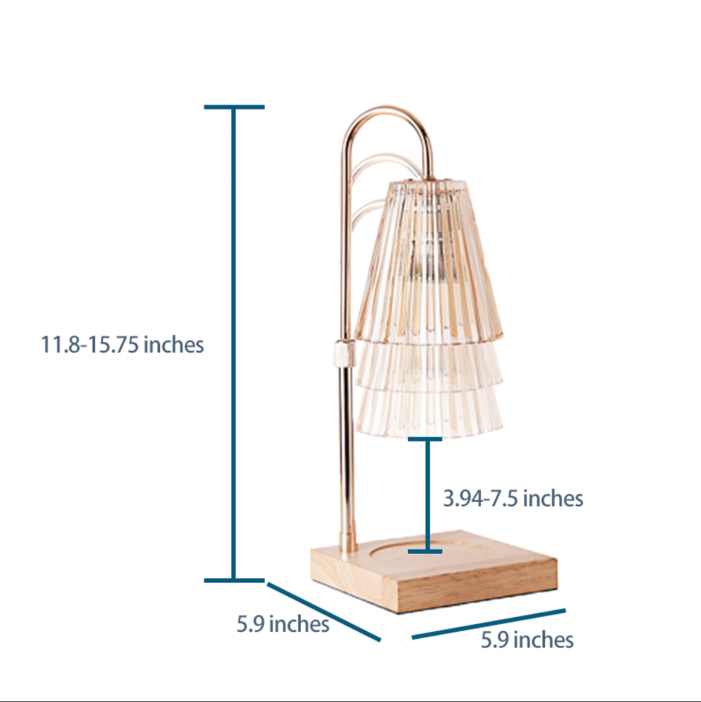 Ironwood Candle Co. - Wholesale Wax Warmer - LAMP CANDLE WARMER - Dimmable, Timer, Adjustable13