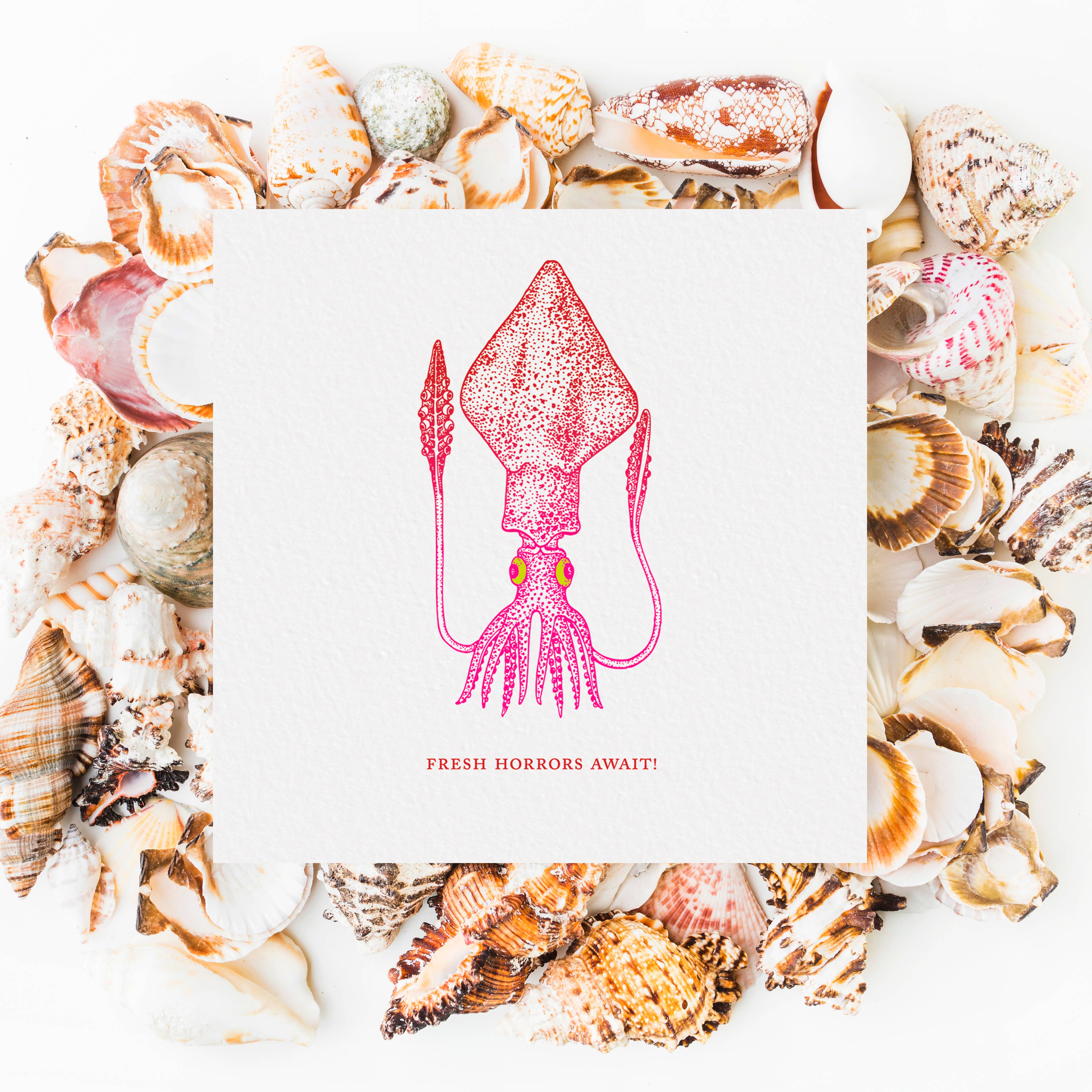 Ampersand M Studio - Wholesale Congratulations Card - Fresh Horrors Await Graduation/Baby/New Job Greeting Card2