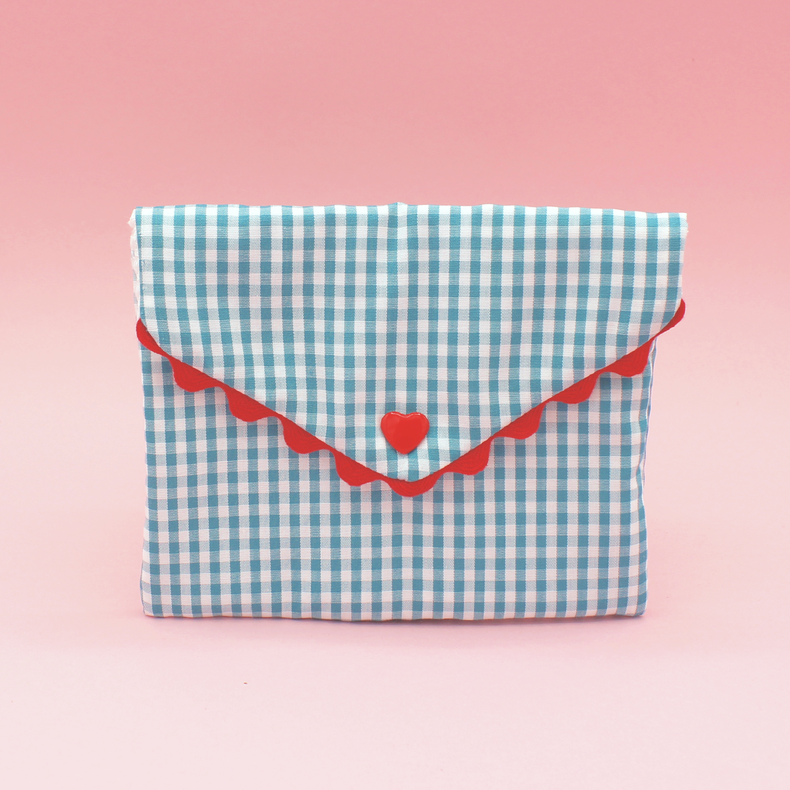 Machatatelier - Wholesale Soap Pouch/Sack/Bag - Soap pouch pattern - gingham & ric-rac4