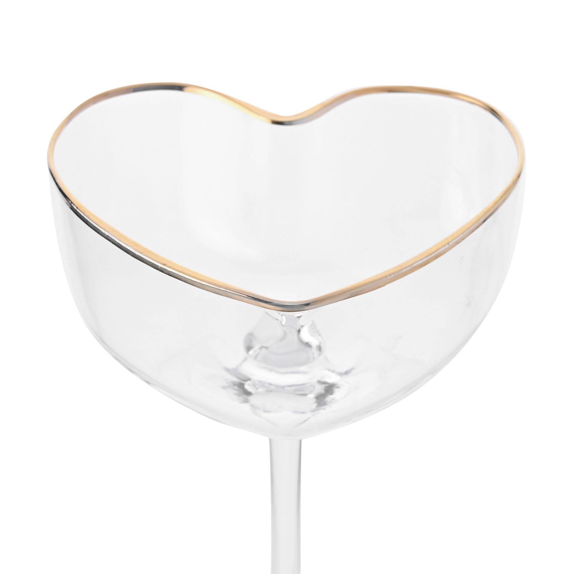 WIDDOP and Co. - Wholesale Drinking Glass/Cup - Amore Set of 2 Heart Shaped Martini Glasses3