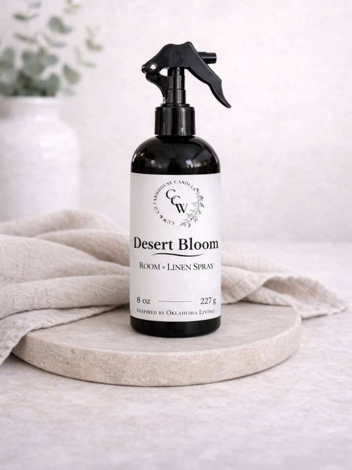 Room + Linen Spray ~ Desert Bloom for wholesale by CCW & Co farmhouse candles