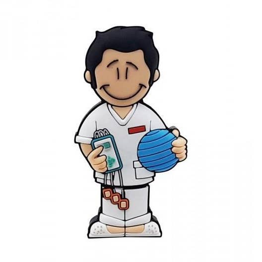 USB in a Can Male Physiotherapist for wholesale by Bee my Gift