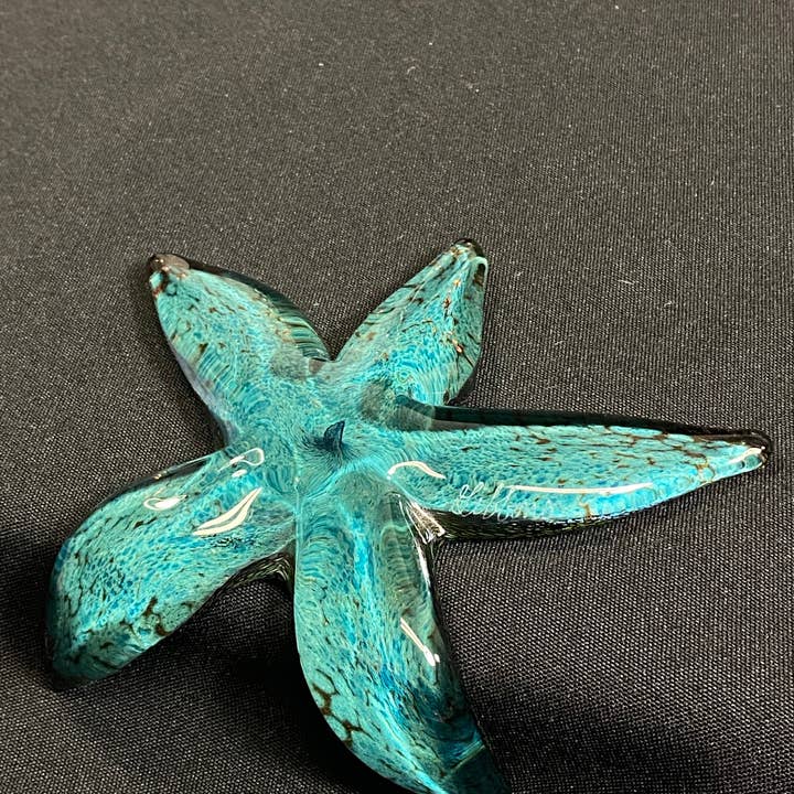 Gibbons Glass - Vendita all'ingrosso Decorazioni da tavolo - Stella Marina di Vetro - Topazio Blu - John Gibbons