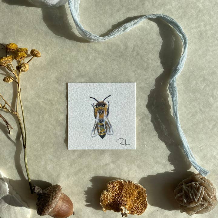 Rebekah Lowell Creative Studio - Wholesale Art Print - Honeybees Little Print3