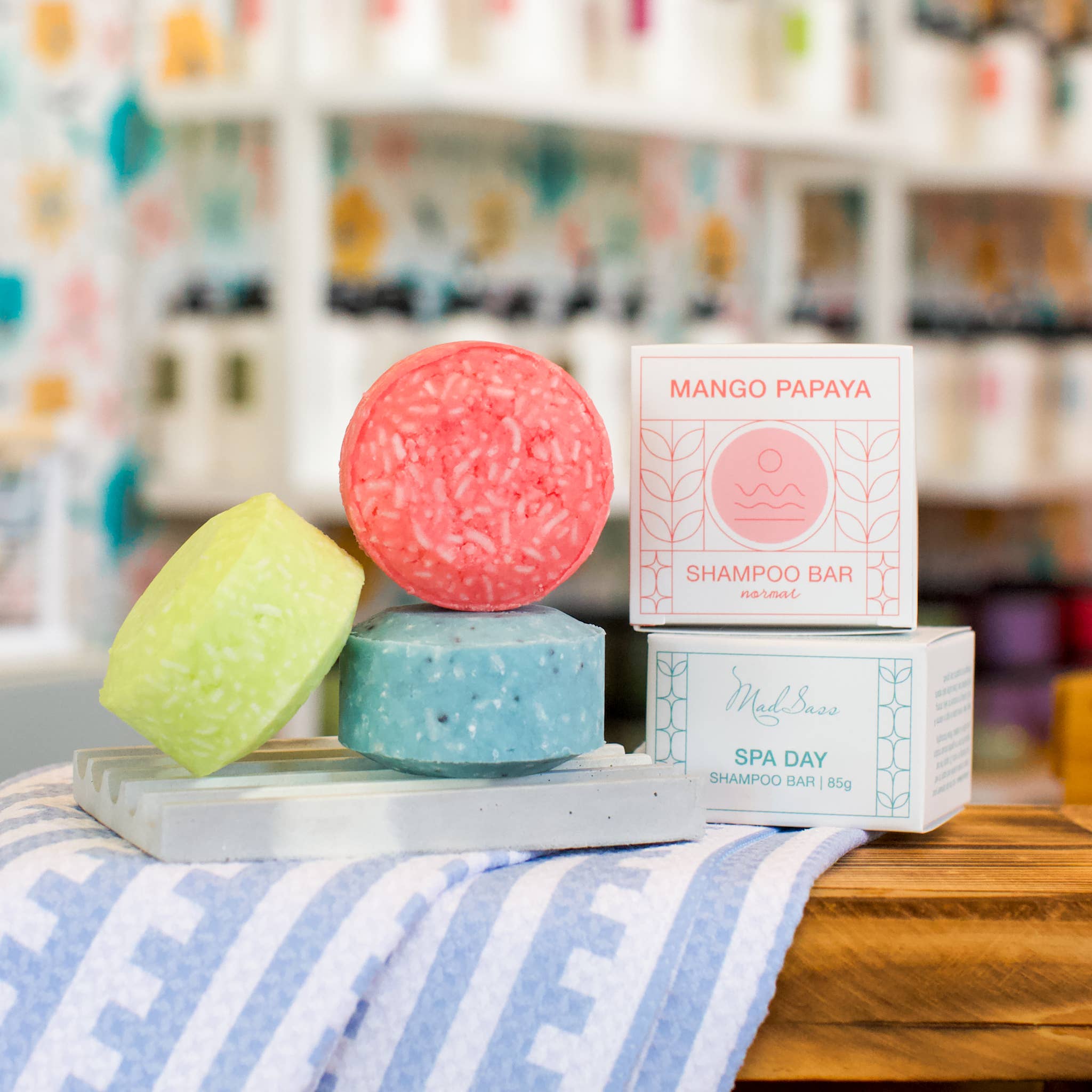 Mad Sass Soap Co - Wholesale Shampoo Puck/Solid Shampoo - Spa Day - Shampoo Bar3