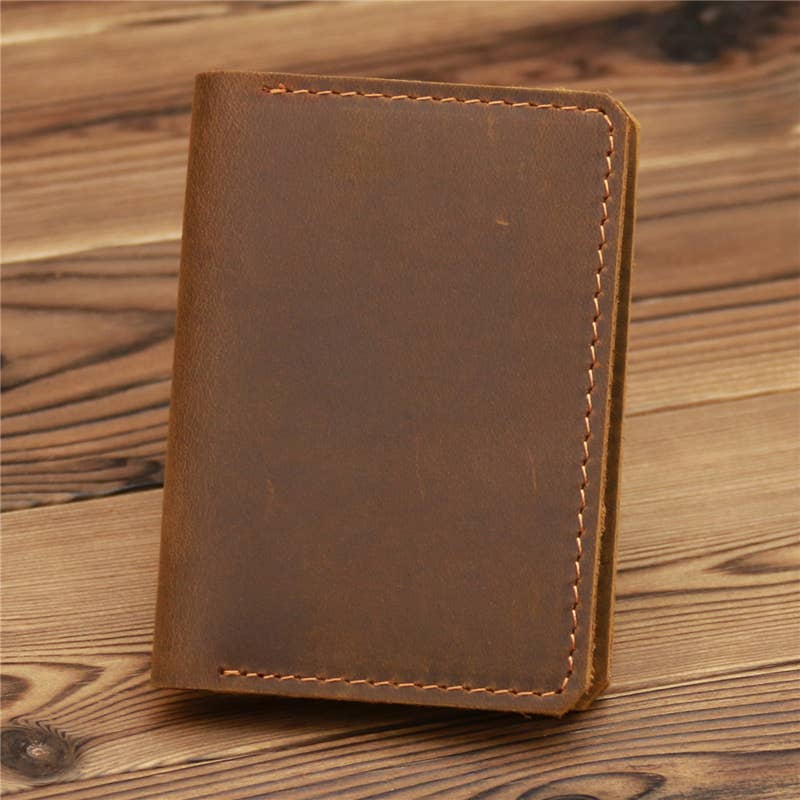 American Leather Goods - Wholesale Wallet - Men's - Genuine Leather Wallet, Handmade Wallet with ID Window5