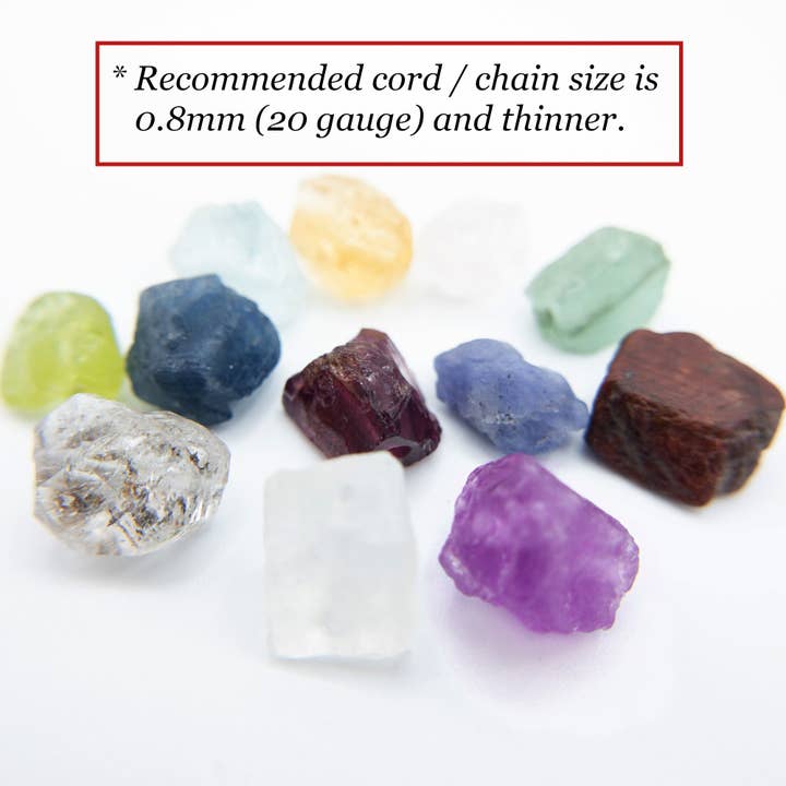 UBNY Collection – Engroshandel Vedhæng/charm – Naturlige rubinædelstenperler • Juli-fødselssten til smykker