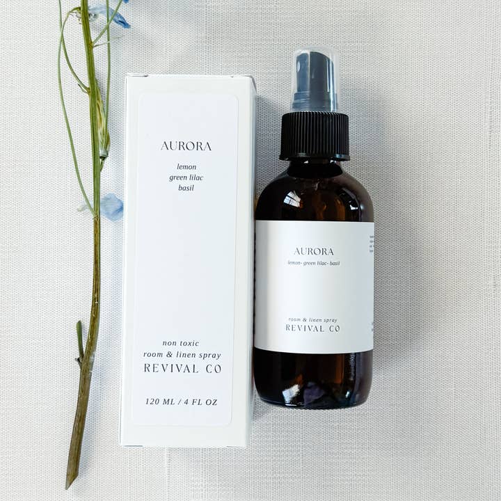 Revival Co – Engroshandel Spray til vasketøj – Aurora/ Calabrisk Citron + Syren / Rum- og Linnedduftspray0