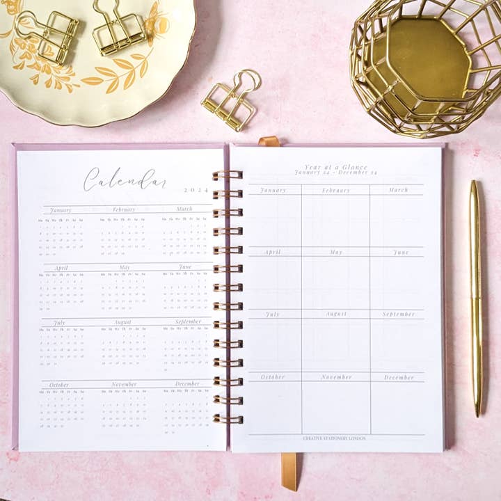 Creative Stationery London LTD - Wholesale Journal/Diary - Personalised Luxury Academic 25-26 Christian Diary | He will rejoice over you