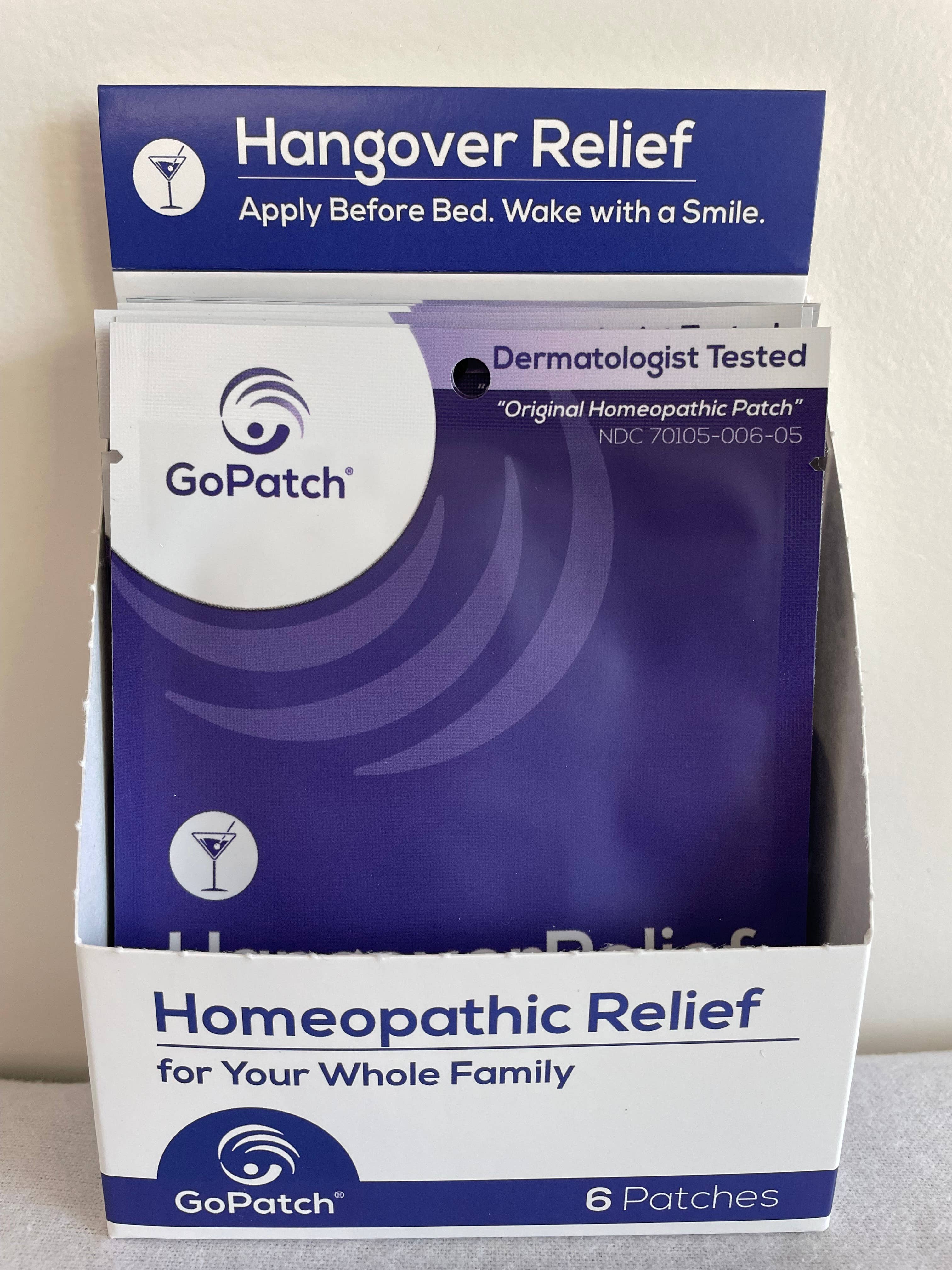 GoPatch - Wholesale Oral Supplement/Vitamin - GoPatch Hangover Relief8