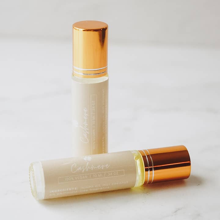 Cashmere Perfume Roller for wholesale by Sweet Hope Naturals