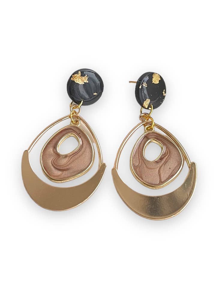 HÅNDLAVEDE - Udtryk dig selv Polymer Clay Dingle Øreringe for engroshandel hos Cherry Casa