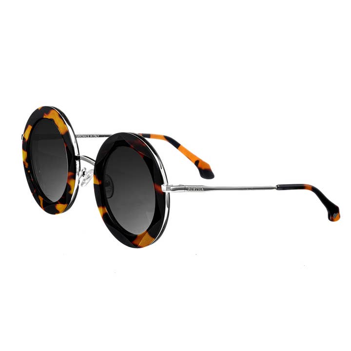 Bertha Jimi Handmade-in-Italy Polarized Round Sunglasses for wholesale by Bertha