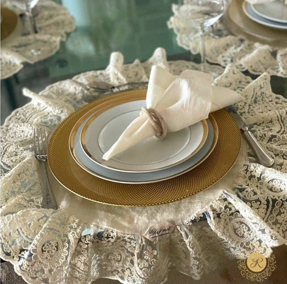 Chez Moi – wholesale Placemat – Set of 2 Corinthian Frame Placemats4