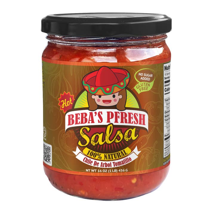 Chile de Arbol Tomatillo for wholesale by Beba's Pfresh Salsa