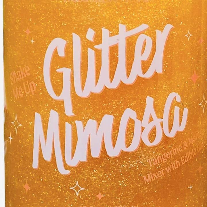 Wood Stove Kitchen - Wholesale Cocktail Mix/Syrup - Glitter Mimosa Mixer, 16 fl oz8