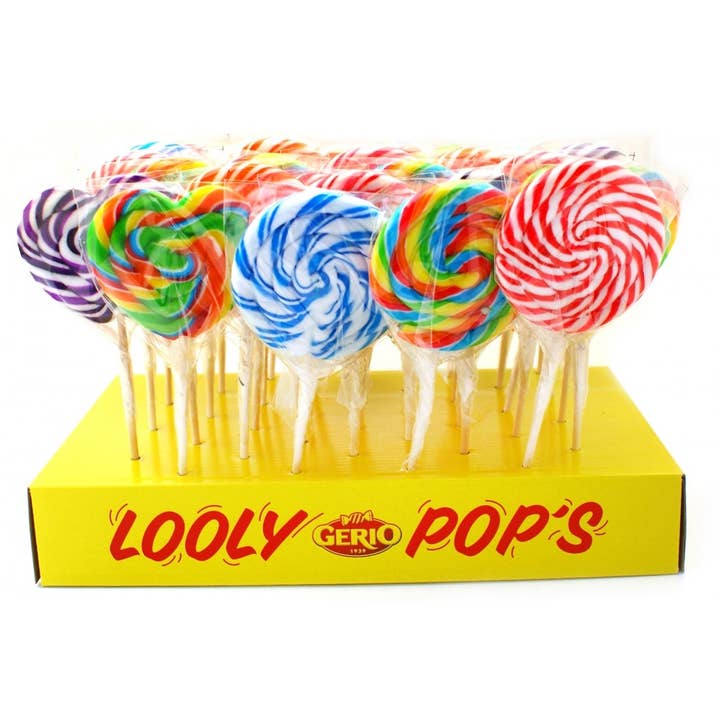 Candycat - Venta al por mayor Piruletas - Chupetes Lollipop Fantasia de Gerio, 36 x 40 g
